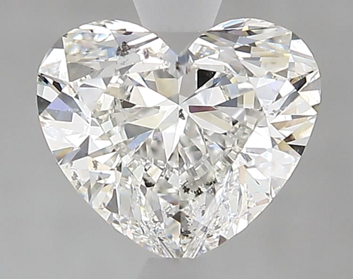 2.0 carat G-SI2 Natūralus Heart Deimantas (1)