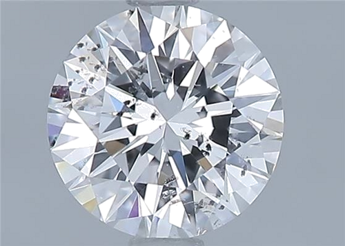 1.03 carat E-SI2 Excellent cut Natūralus Round Deimantas (1)