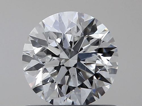 0.62 carat G-SI2 Excellent cut Natūralus Round Deimantas (1)