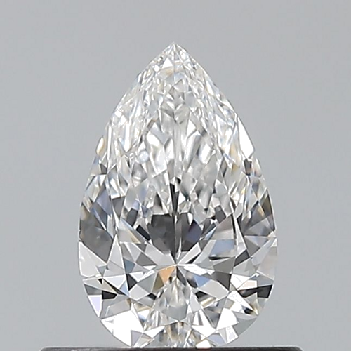 0.5 carat F-VS1 Natūralus Pear Deimantas (1)