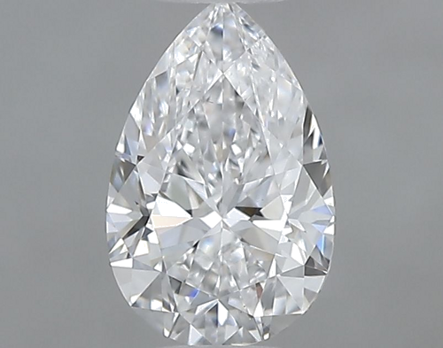 0.51 carat D-VS1 Natūralus Pear Deimantas (1)
