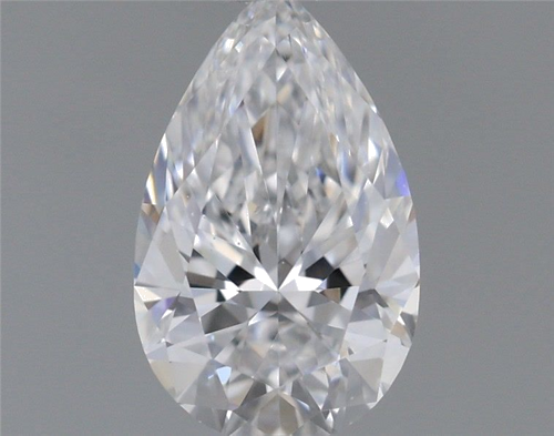 0.51 carat D-VS2 Natūralus Pear Deimantas (1)