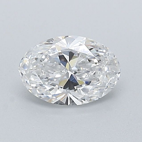 0.52 carat D-VS1 Natūralus Oval Deimantas (1)