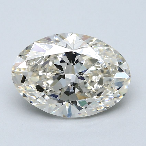 3.52 carat J-VS2 Natūralus Oval Deimantas (1)