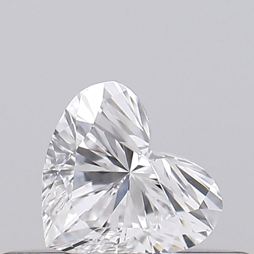 0.2 carat E-VS2 Natūralus Heart Deimantas (1)