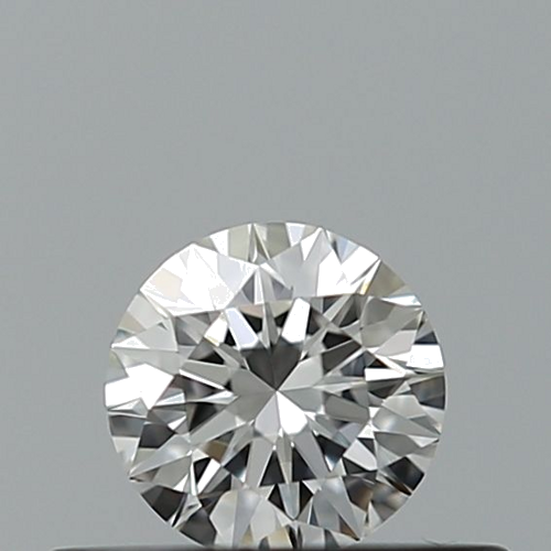 0.23 carat F-VVS1 Excellent cut Natūralus Round Deimantas (1)