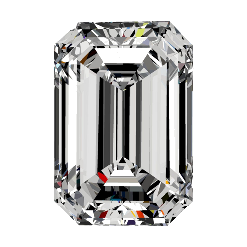 0.3 carat I-VS2 Natūralus Emerald Deimantas (1)