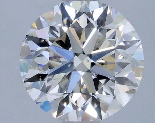 0.9 carat I-SI1 Very Good cut Natūralus Round Deimantas (1)