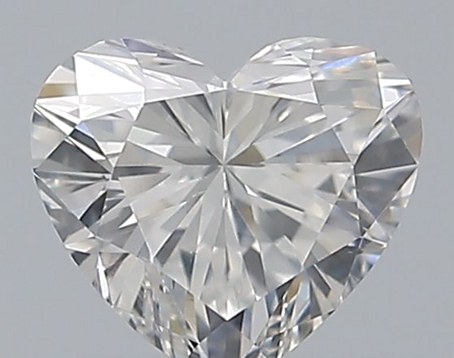 0.38 carat F-SI1 Natūralus Heart Deimantas (1)