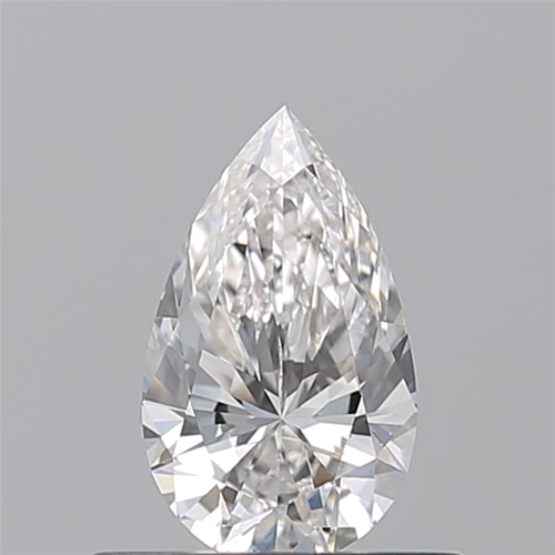 0.5 carat G-VVS1 Natūralus Pear Deimantas (1)