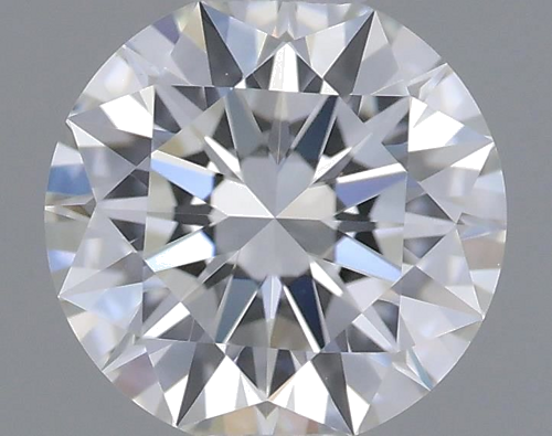 0.56 carat F-VVS2 Excellent cut Natūralus Round Deimantas (1)