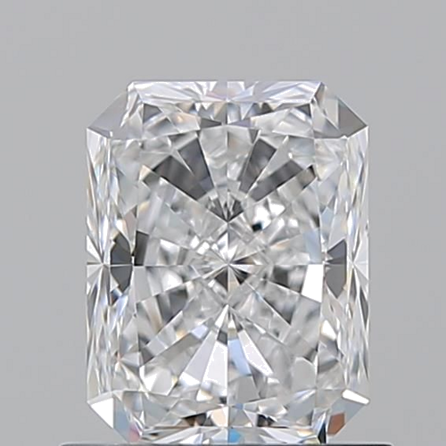 1.02 carat D-VVS2 Natūralus Radiant Deimantas (1)
