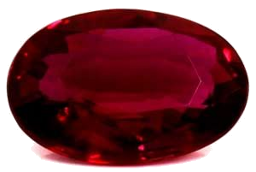 0.55 carat RED Oval Rubinas (1)