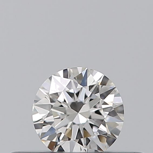 0.19 carat F-VVS1 Excellent cut Natūralus Round Deimantas (1)