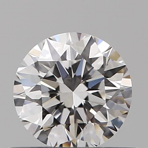 0.43 carat F-VVS1 Excellent cut Natūralus Round Deimantas (1)