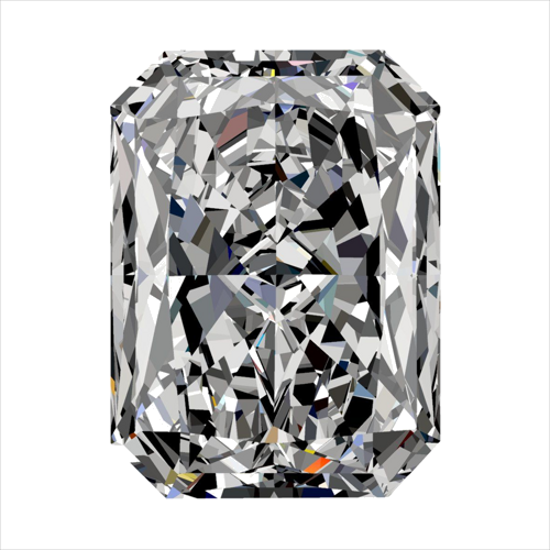 0.34 carat G-VS2 Natūralus Radiant Deimantas (1)