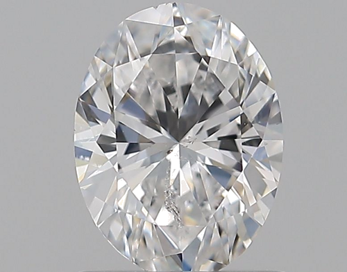 0.9 carat E-SI2 Natūralus Oval Deimantas (1)