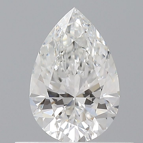 0.52 carat F-VVS1 Natūralus Pear Deimantas (1)