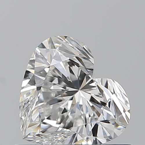 0.7 carat G-VS1 Natūralus Heart Deimantas (1)