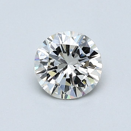 0.53 carat J-VS2 GD cut Natūralus Round Deimantas (1)