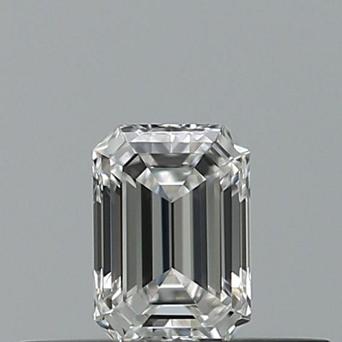 0.23 carat F-VVS1 Natūralus Emerald Deimantas (1)