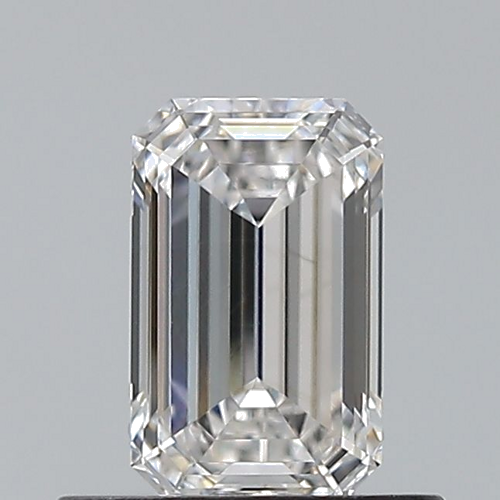 0.6 carat F-VVS2 Natūralus Emerald Deimantas (1)