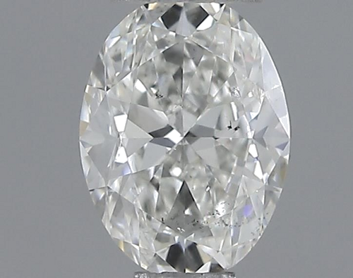 0.61 carat H-SI2 Natūralus Oval Deimantas (1)