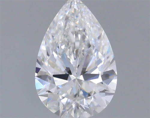 0.3 carat E-VS1 Natūralus Pear Deimantas (1)