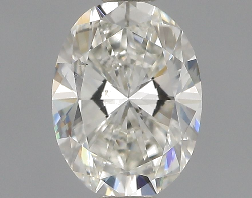 0.5 carat I-VS2 Natūralus Oval Deimantas (1)