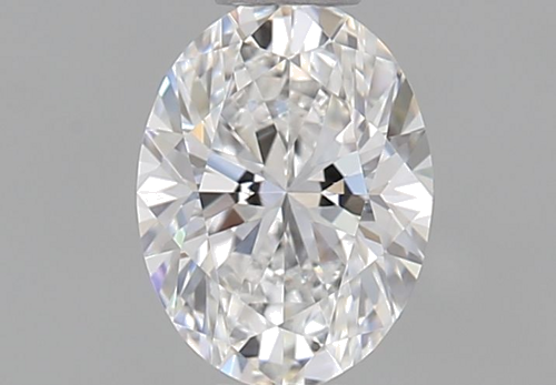 0.44 carat E-VVS2 Natūralus Oval Deimantas (1)