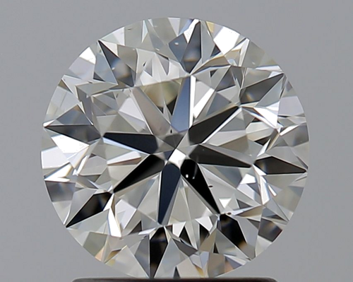 1.53 carat I-VS2 Very Good cut Natūralus Round Deimantas (1)