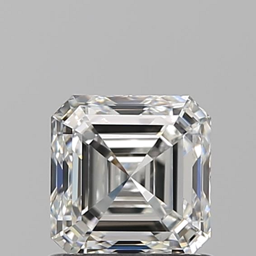 1.01 carat G-VVS1 Natūralus Asscher Deimantas (1)