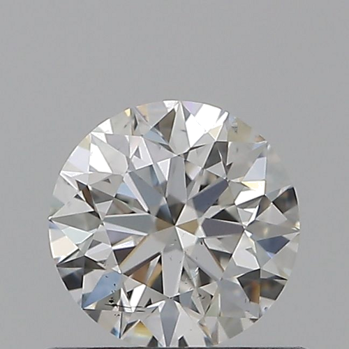 0.5 carat F-SI1 Very Good cut Natūralus Round Deimantas (1)