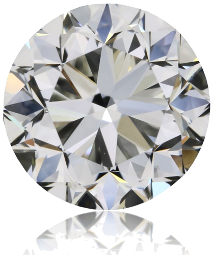 1.0 carat I-VVS2 GD cut Natūralus Round Deimantas (1)