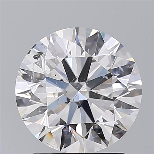 2.0 carat E-SI2 Excellent cut Natūralus Round Deimantas (1)