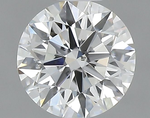 0.51 carat G-SI2 Excellent cut Natūralus Round Deimantas (1)
