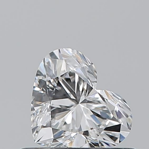 0.5 carat F-VS1 Natūralus Heart Deimantas (1)