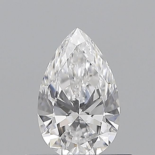 0.51 carat D-VS2 Natūralus Pear Deimantas (1)