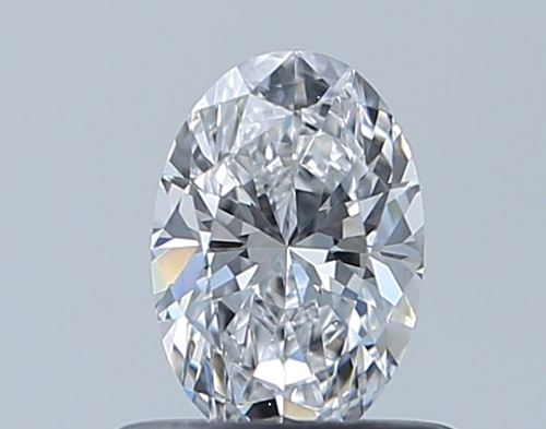 0.5 carat D-VS2 Natūralus Oval Deimantas (1)