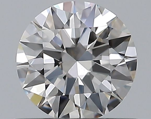 0.5 carat F-VVS2 Excellent cut Natūralus Round Deimantas (1)