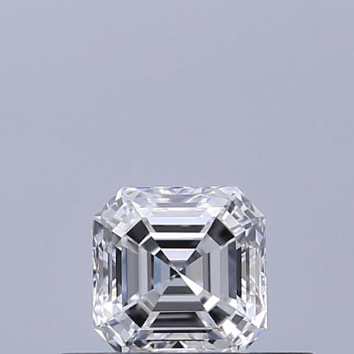 0.32 carat D-IF Natūralus Asscher Deimantas (1)
