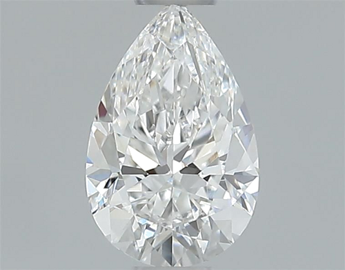 0.36 carat E-VVS2 Natūralus Pear Deimantas (1)