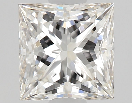 0.5 carat I-VS2 Natūralus Princess Deimantas (1)
