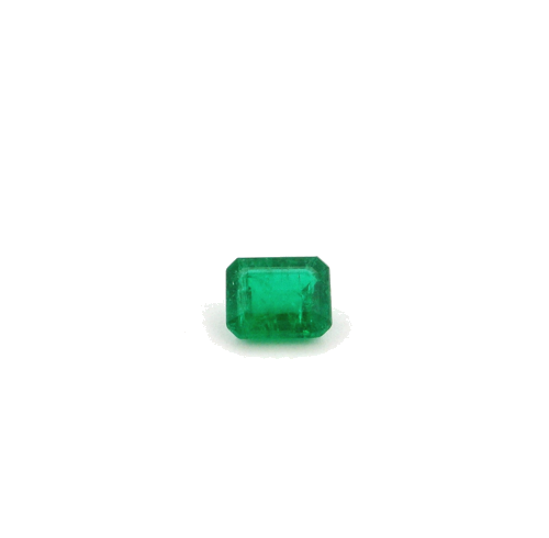 0.35 carat GREEN STEP cut Octagonal Smaragdas (1)