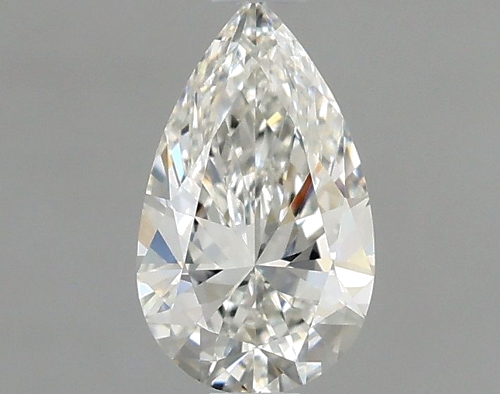 0.53 carat G-VVS1 Natūralus Pear Deimantas (1)