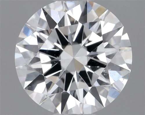 0.42 carat F-SI1 Excellent cut Natūralus Round Deimantas (1)