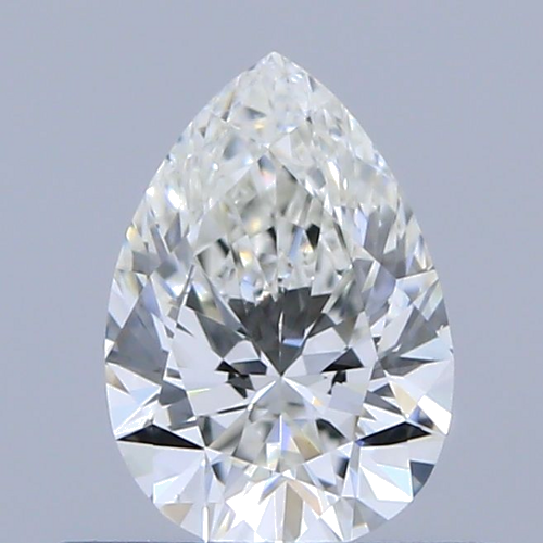 0.42 carat H-VS2 Natūralus Pear Deimantas (1)