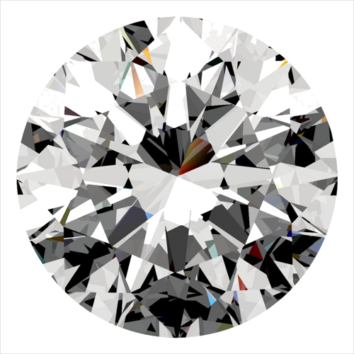 0.3 carat E-VS2 Excellent cut Natūralus Round Deimantas (1)