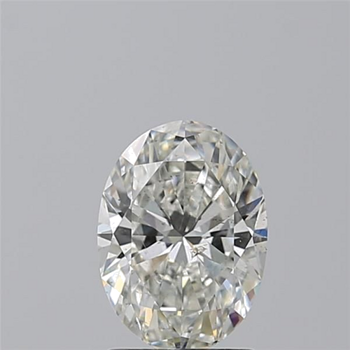 1.51 carat H-SI2 Natūralus Oval Deimantas (1)