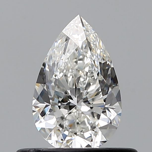 0.5 carat G-VS1 Natūralus Pear Deimantas (1)
